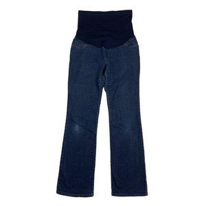 Liz Lange Maternity 6 Jeans Slight Boot Cut Flare